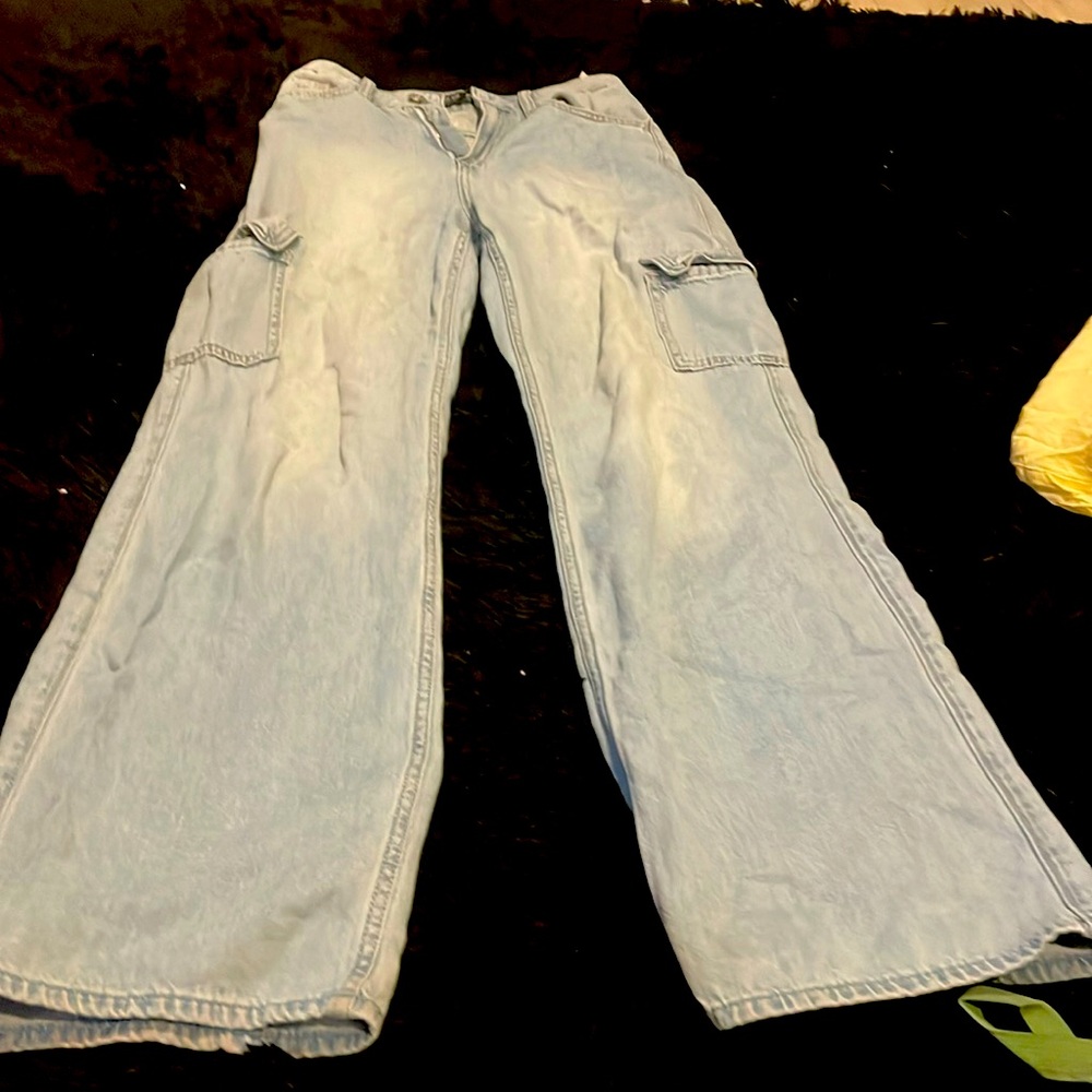 Hollister light blue jeans